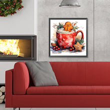 Load image into Gallery viewer, Diamond Painting - Full Round - Christmas cup drink (30*30CM)