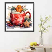 Load image into Gallery viewer, Diamond Painting - Full Round - Christmas cup drink (30*30CM)