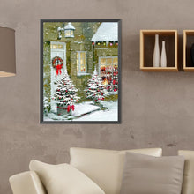 Load image into Gallery viewer, Diamond Painting - Full Round - Christmas snow scene (30*40CM)