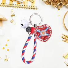 Load image into Gallery viewer, Double Sided Rhinestone Painting Keychain Pendant for Adult(Hartz Football Club)