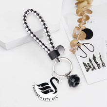 Load image into Gallery viewer, Double Sided Rhinestone Painting Keychain Pendant for Kid Adult(Swansea City FC)