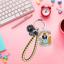 Load image into Gallery viewer, Double Sided Rhinestone Painting Keychain Pendant for Kid Adult (Coventry F.C.)
