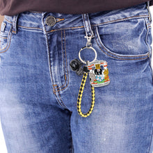 Load image into Gallery viewer, Double Sided Rhinestone Painting Keychain Pendant for Kid Adult (Coventry F.C.)