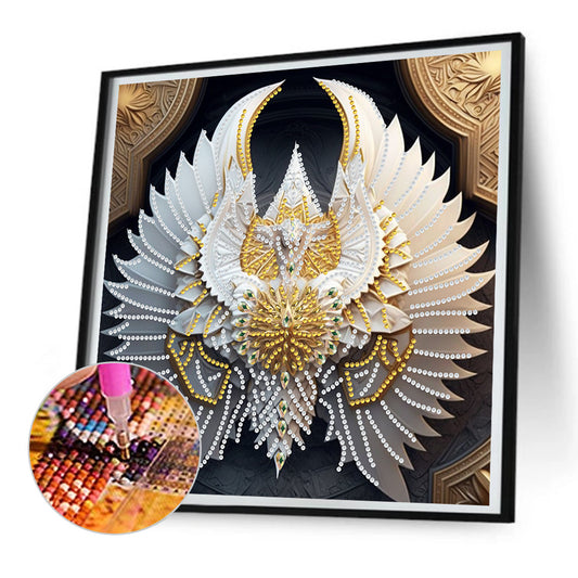 Diamond Painting - Partial Special Shaped - wing (30*30CM)