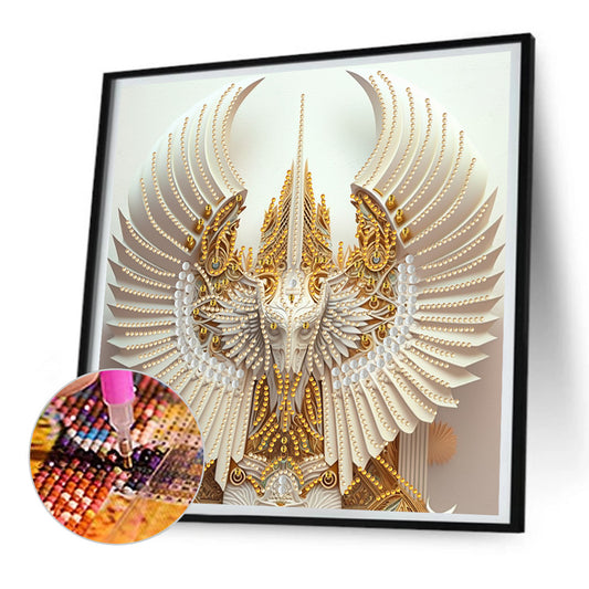 Diamond Painting - Partial Special Shaped - wing (30*30CM)
