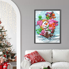 Load image into Gallery viewer, Diamond Painting - Partial Special Shaped - snowman (30*40CM)