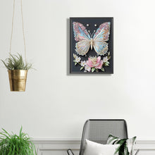 Load image into Gallery viewer, Diamond Painting - Partial Special Shaped - Butterfly (30*40CM)