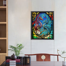 Load image into Gallery viewer, Diamond Painting - Partial Special Shaped - Ssangyong (40*50CM)