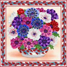 Load image into Gallery viewer, Diamond Painting - Partial Special Shaped - bouquet (30*30cm)