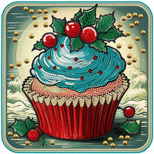Load image into Gallery viewer, Diamond Painting - Partial Special Shaped - Cup cake (30*30CM)