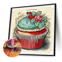 Load image into Gallery viewer, Diamond Painting - Partial Special Shaped - Cup cake (30*30CM)