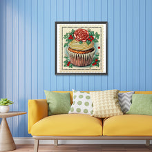 Load image into Gallery viewer, Diamond Painting - Partial Special Shaped - Cup cake (30*30CM)