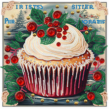 Load image into Gallery viewer, Diamond Painting - Partial Special Shaped - Cup cake (30*30CM)
