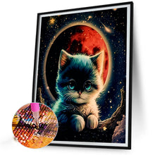 Load image into Gallery viewer, Diamond Painting - Full Round - cat (40*50CM)