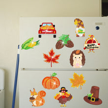 Load image into Gallery viewer, 12PCS Diamond Painting Magnets Refrigerator for Adult Kid Fridge (Thanksgiving)