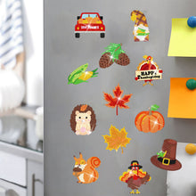 Load image into Gallery viewer, 12PCS Diamond Painting Magnets Refrigerator for Adult Kid Fridge (Thanksgiving)