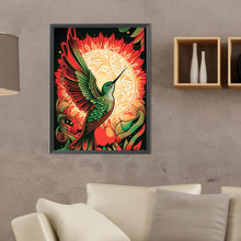 Load image into Gallery viewer, Diamond Painting - Full Round - hummingbird art (30*40CM)