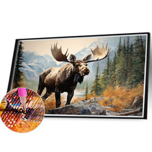Load image into Gallery viewer, Diamond Painting - Full Round - moose (40*30CM)