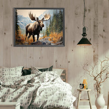 Load image into Gallery viewer, Diamond Painting - Full Round - moose (40*30CM)
