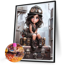 Load image into Gallery viewer, Diamond Painting - Full Square - Mechanic girl (40*50CM)