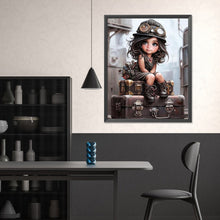 Load image into Gallery viewer, Diamond Painting - Full Square - Mechanic girl (40*50CM)