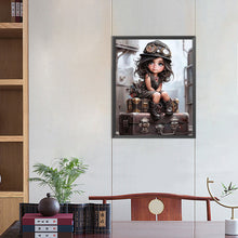 Load image into Gallery viewer, Diamond Painting - Full Square - Mechanic girl (40*50CM)