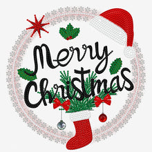 Load image into Gallery viewer, Diamond Painting - Partial Special Shaped - Christmas atmosphere (30*30CM)