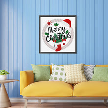 Load image into Gallery viewer, Diamond Painting - Partial Special Shaped - Christmas atmosphere (30*30CM)