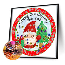 Load image into Gallery viewer, Diamond Painting - Partial Special Shaped - Christmas atmosphere (30*30CM)