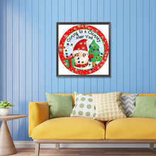Load image into Gallery viewer, Diamond Painting - Partial Special Shaped - Christmas atmosphere (30*30CM)