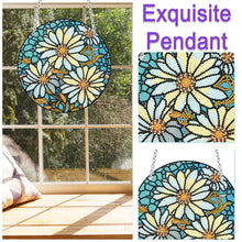 Load image into Gallery viewer, Acrylic Daisy Single-Sided Diamond Art Hanging Pendant for Home Decor 20x20cm