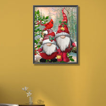 Load image into Gallery viewer, AB Diamond Painting - Full Round - christmas gnome (40*55CM)