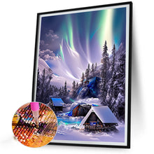 Load image into Gallery viewer, AB Diamond Painting - Full Round - polar cabin (40*55CM)