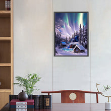 Load image into Gallery viewer, AB Diamond Painting - Full Round - polar cabin (40*55CM)
