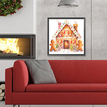Load image into Gallery viewer, Diamond Painting - Full Round - Christmas cookie house (30*30CM)