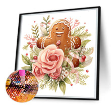 Load image into Gallery viewer, Diamond Painting - Full Round - Christmas Cookie Man (30*30CM)