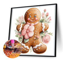 Load image into Gallery viewer, Diamond Painting - Full Round - Christmas Cookie Man (30*30CM)