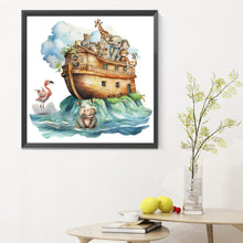 Load image into Gallery viewer, Diamond Painting - Full Round - Noah's Ark Animals (30*30CM)