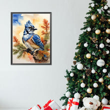 Load image into Gallery viewer, Diamond Painting - Full Round - woods bluebird (30*40CM)