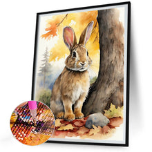 Load image into Gallery viewer, Diamond Painting - Full Round - woods rabbit (30*40CM)