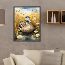 Load image into Gallery viewer, Diamond Painting - Full Round - wood duck (30*40CM)