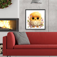 Load image into Gallery viewer, Diamond Painting - Full Round - flower animal chick (30*30CM)