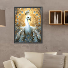 Load image into Gallery viewer, Diamond Painting - Full Round - Gorgeous peacock (30*40CM)