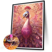 Load image into Gallery viewer, Diamond Painting - Full Round - Gorgeous peacock (30*40CM)