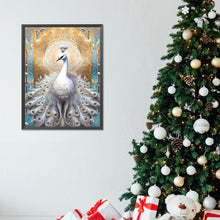 Load image into Gallery viewer, Diamond Painting - Full Round - Gorgeous peacock (30*40CM)