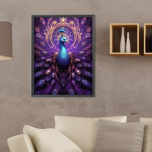 Load image into Gallery viewer, Diamond Painting - Full Round - Gorgeous peacock (30*40CM)