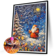 Load image into Gallery viewer, Diamond Painting - Full Round - Snowman and Santa Claus (30*40CM)