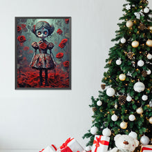 Load image into Gallery viewer, Diamond Painting - Full Round - Horror Rose Doll (30*40CM)