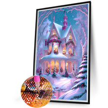 Load image into Gallery viewer, Diamond Painting - Full Round - snow castle (40*60CM)