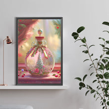 Load image into Gallery viewer, Diamond Painting - Full Round - Christmas tree in a bottle (40*60CM)